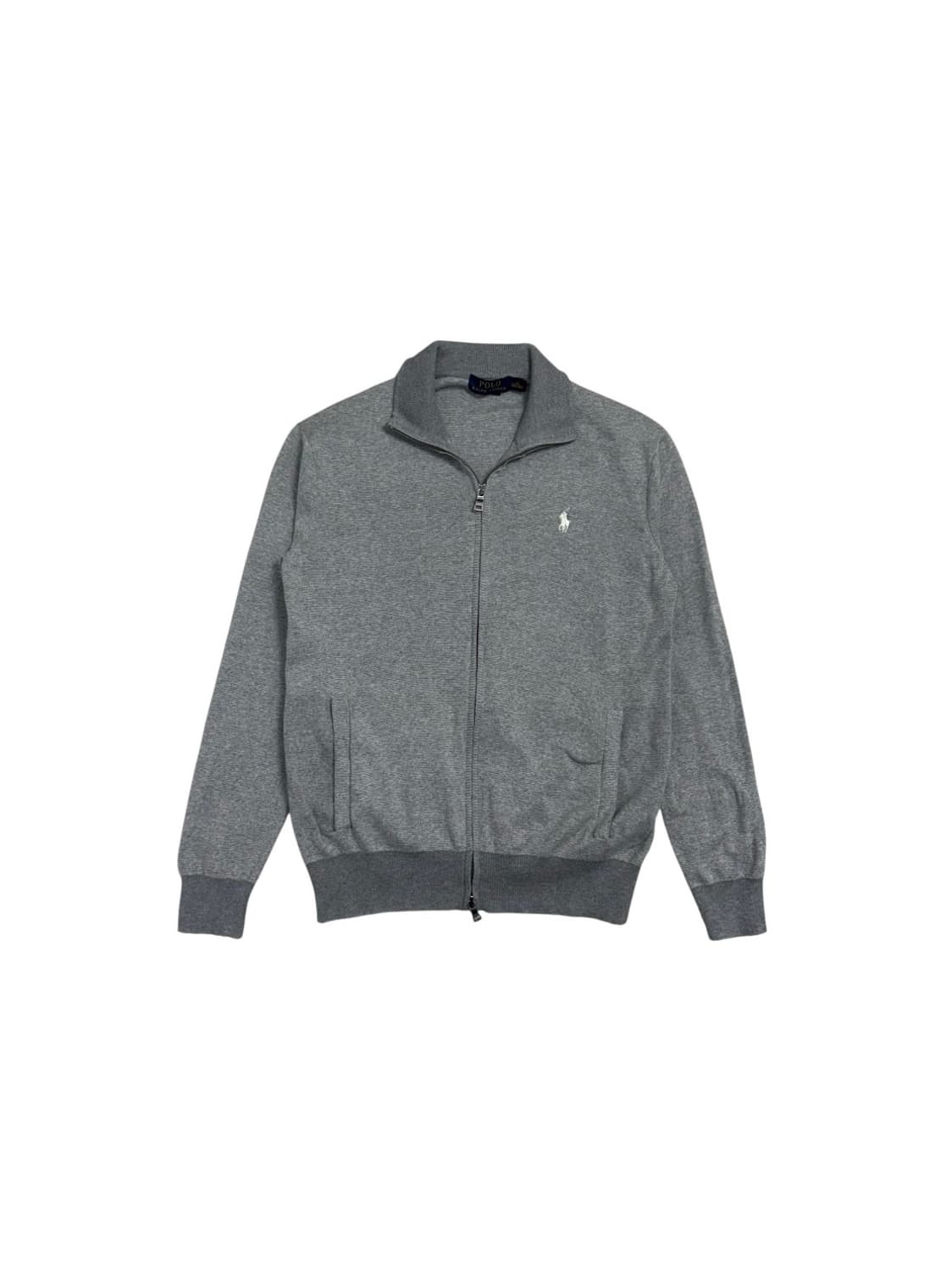 폴로 랄프로렌 그레이 집업 가디건 상품이미지1