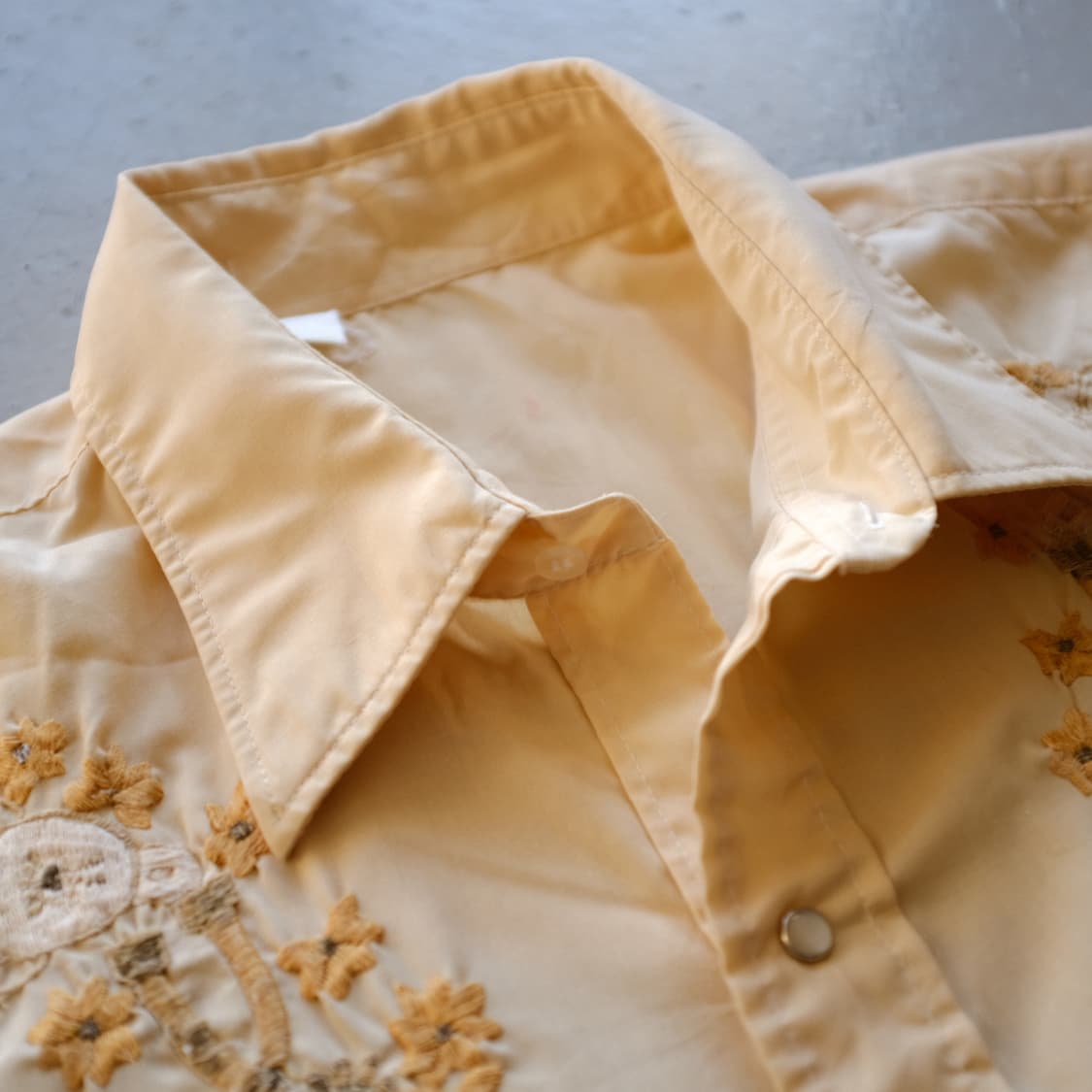 1960~70‘s Flower Embroidery Western  상품이미지6