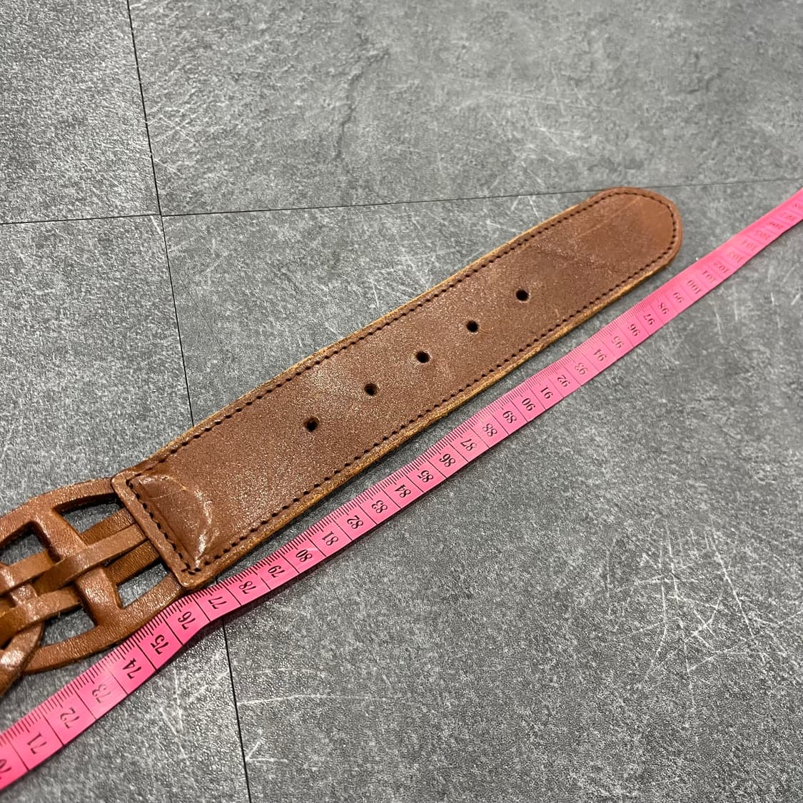 빈티지 가죽 벨트 우먼즈 상품이미지6