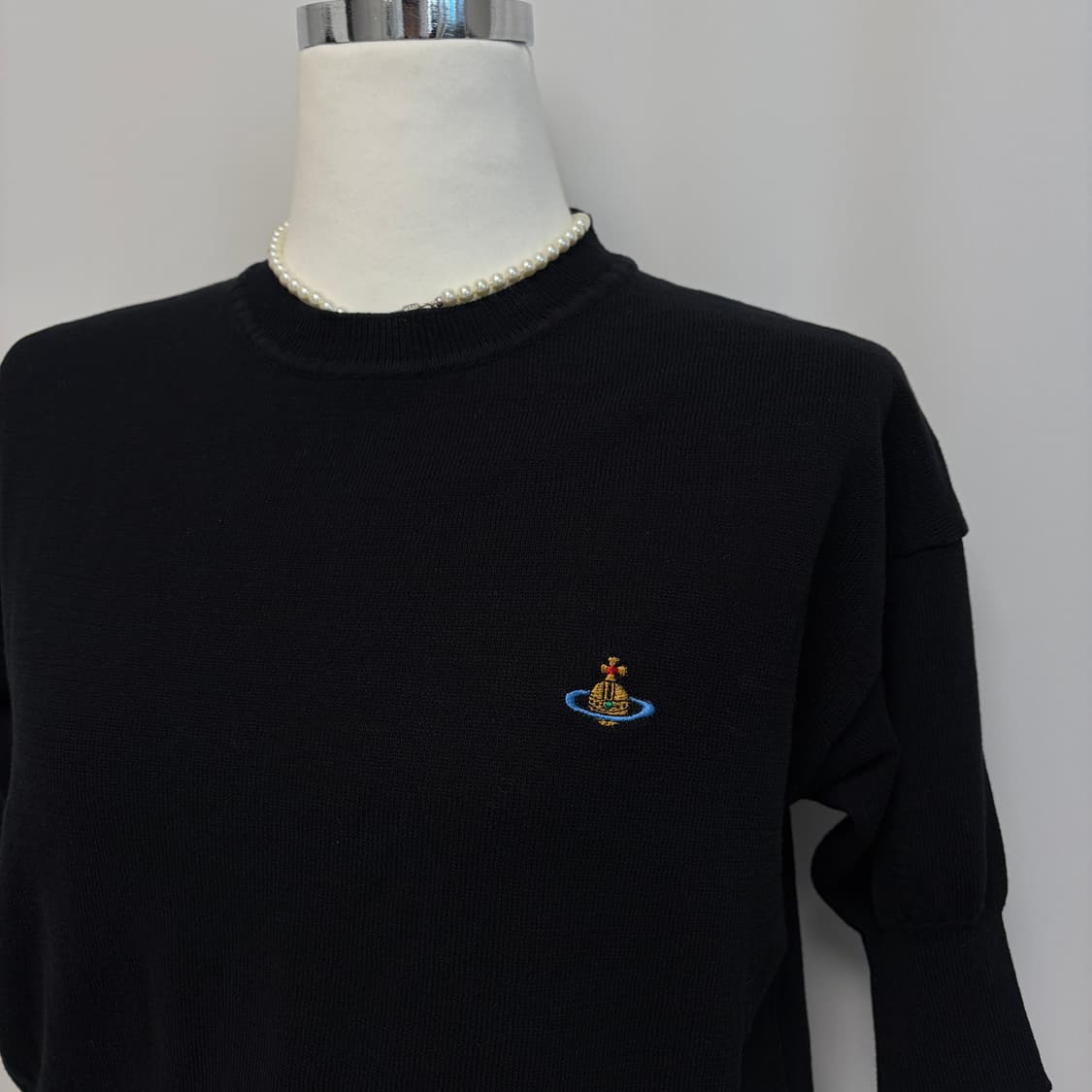 비비안웨스트우드 코튼 반팔 니트 상품이미지5