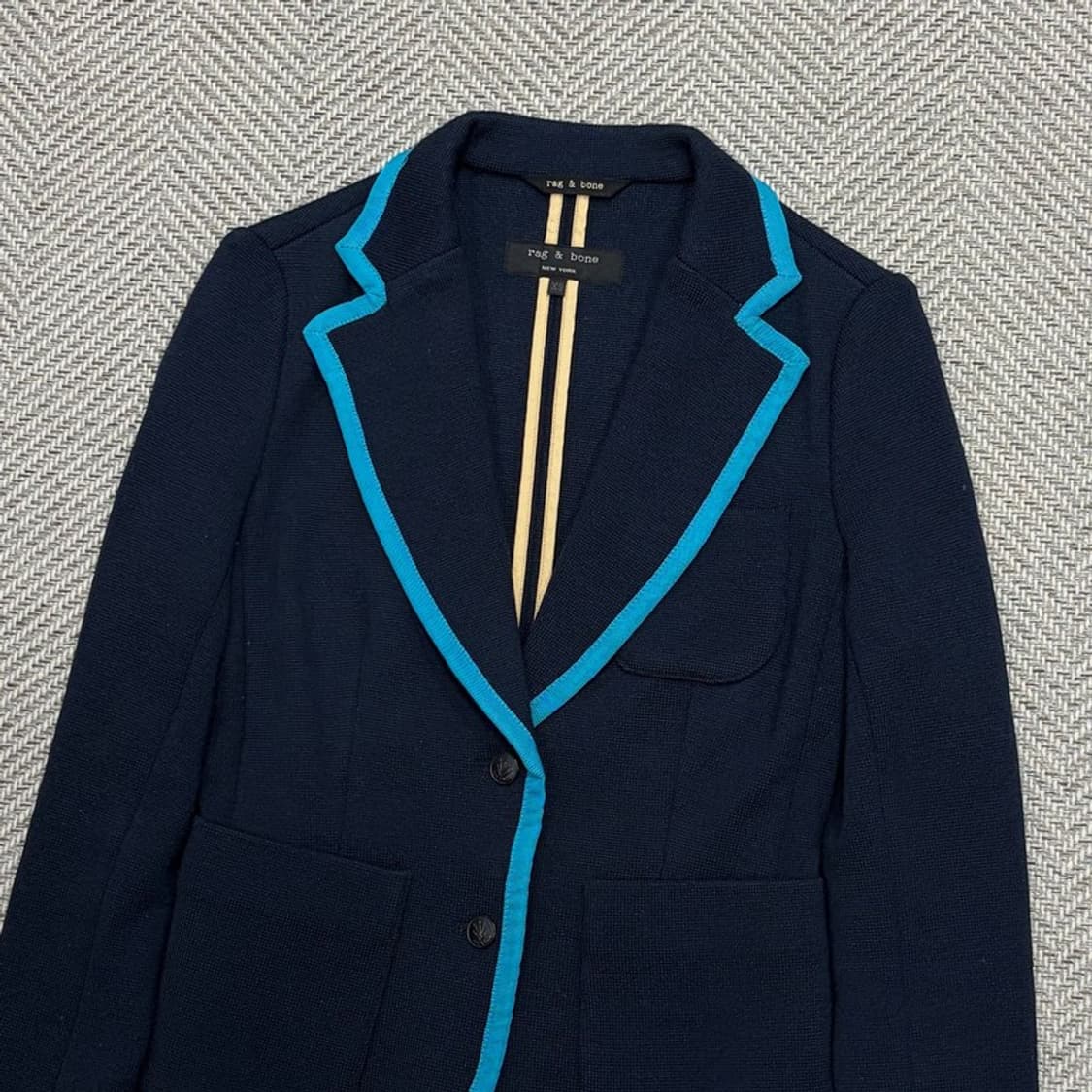 렉앤본 니트 블레이저 v1507 상품이미지3