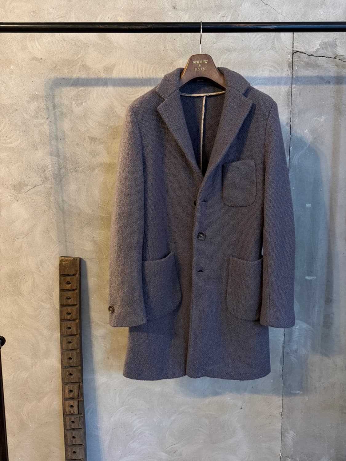 파올리니 니트 패브릭 코트 100 상품이미지10