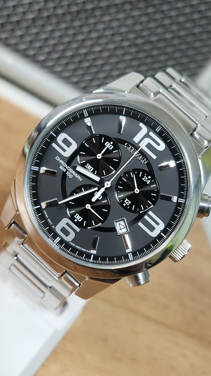 # 시티즌 크로노그래프 타임워커 남성명품시계 급처 상품이미지4