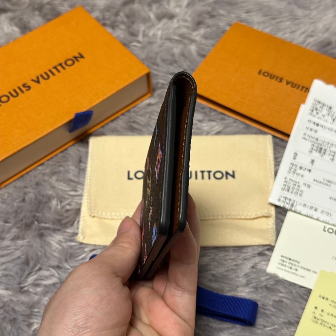 [미사용/새상품] 루이비통 모노그램 초콜릿 오거나이저 카드지갑 상품이미지5