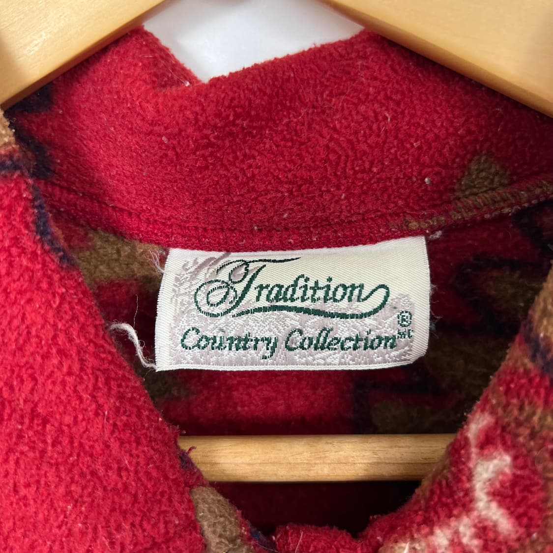 1990s Tradition Canada 플리스 셔츠 상품이미지5