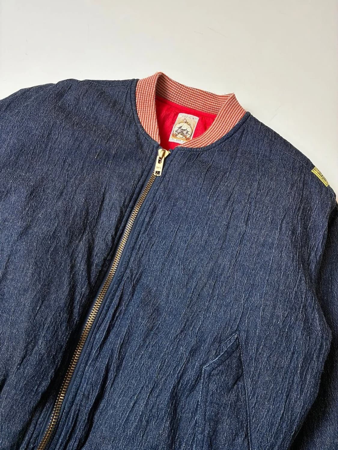 디진와오 00's 재팬 리버시블 데님 블루종 자켓 PN8663 상품이미지3