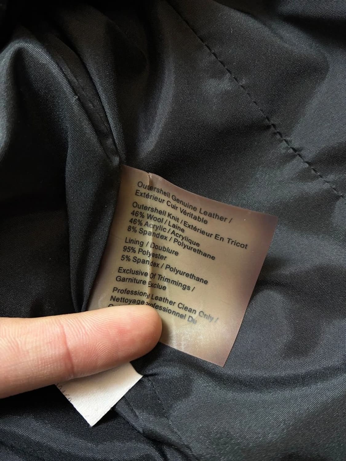 다니어 DANIER 캐나다 슬림 양가죽 자켓 PN8474 상품이미지8