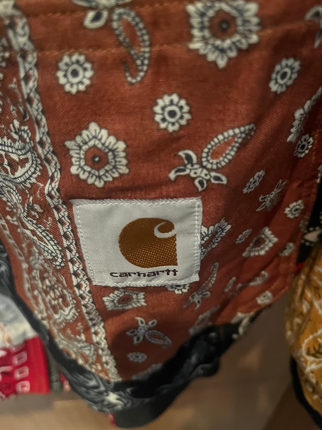 Carhartt 반다나 패치워크 자켓 XL 상품이미지4