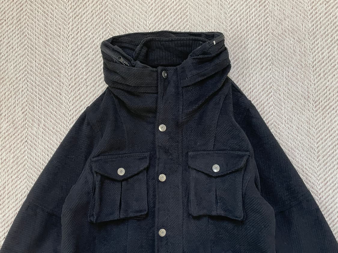 Amorte 빈티지 밀리터리 유틸리티 자켓 goa y2k J04088 상품이미지3