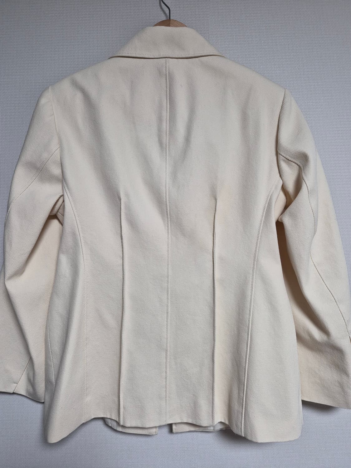 gu_deres  아이보리 집업자켓 여성M 상품이미지4