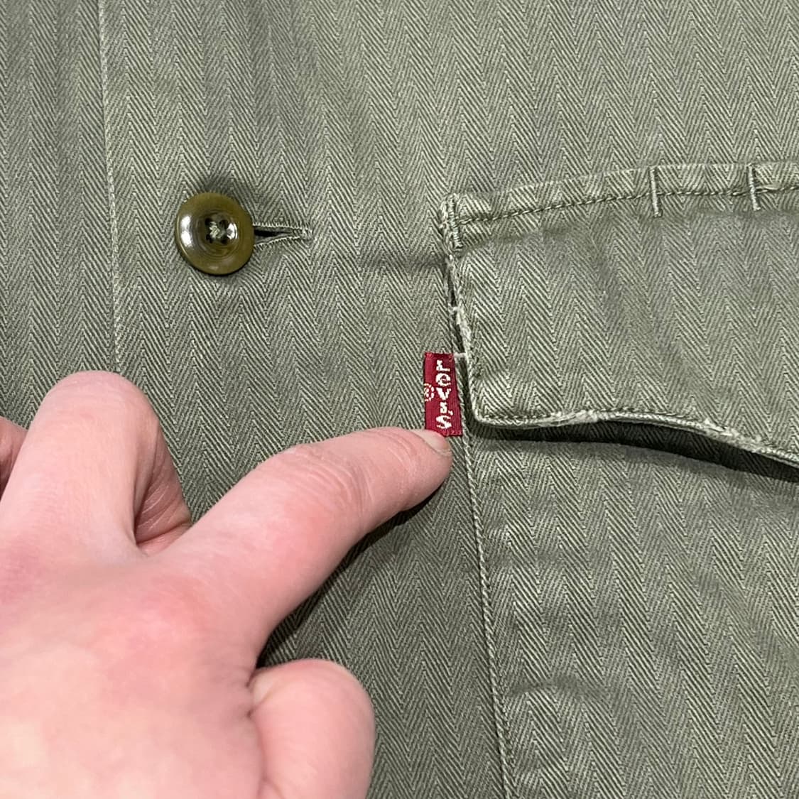 리바이스 백로고 워크셔츠 s09348 상품이미지5