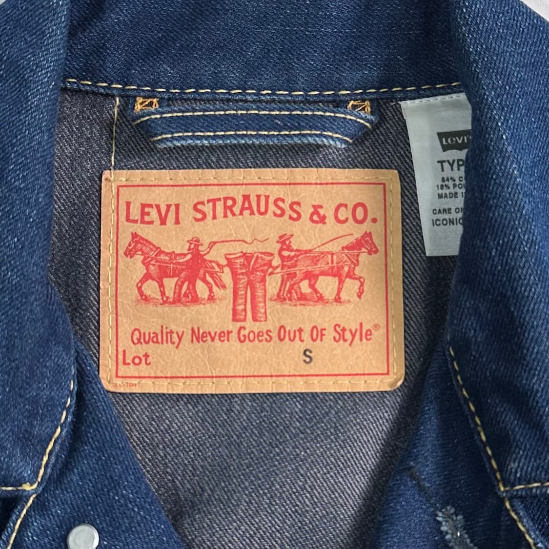 리바이스 타입원 데님 자켓   상품이미지5