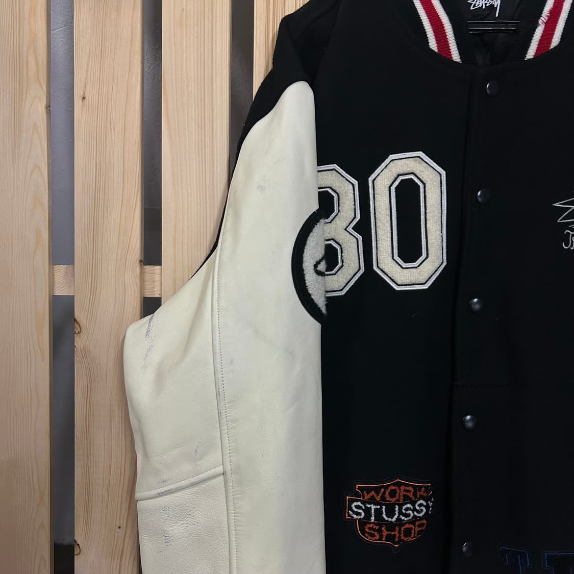 (XL) 스투시 아워레가시 데님티어스 TTL 바시티 자켓 상품이미지5