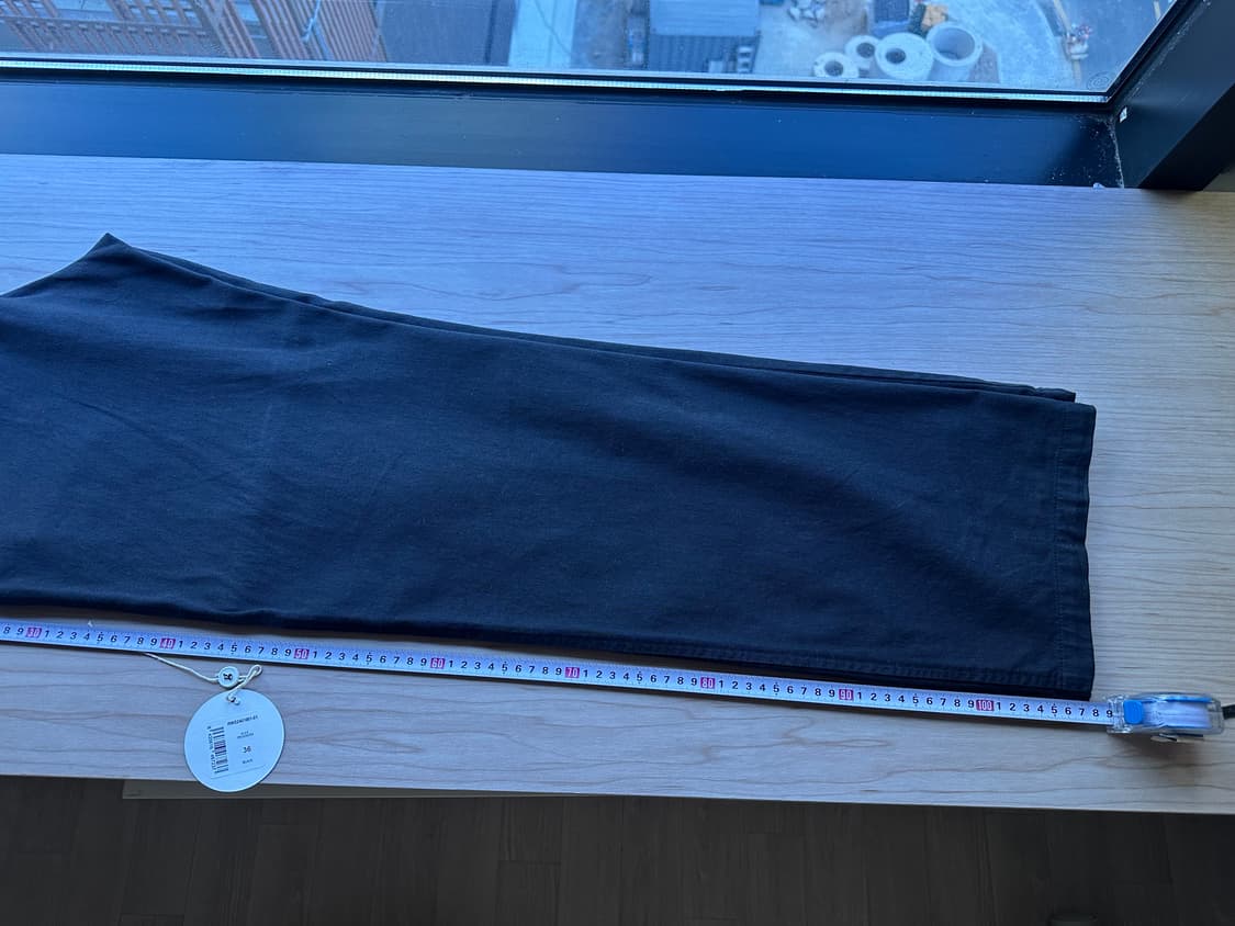 [체감 30~31인치] 기마구아스 alex trouser black 36 상품이미지5