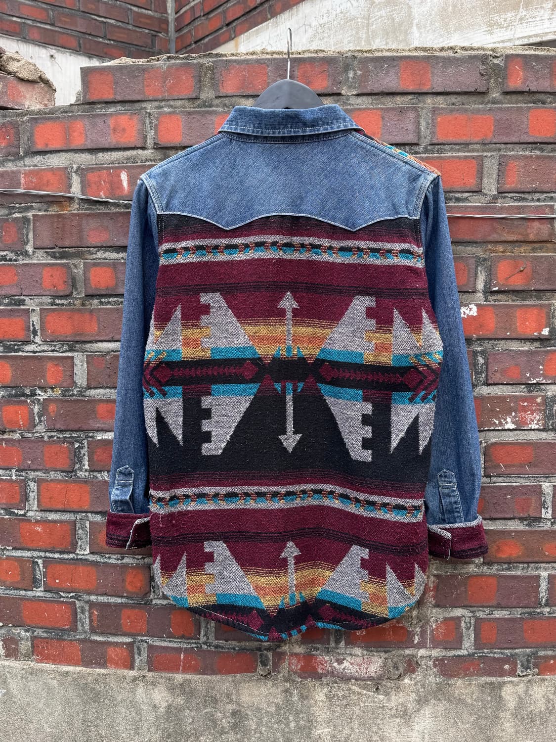 Anti Ballistic 에스닉 웨스턴 데님셔츠 상품이미지1