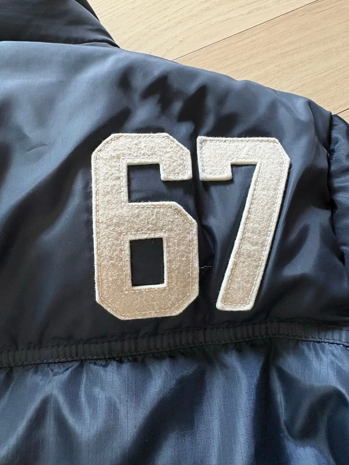 M(100) 폴로 랄프로렌 성조기 와펜 네이비 구스다 운 패딩 자켓 상품이미지5