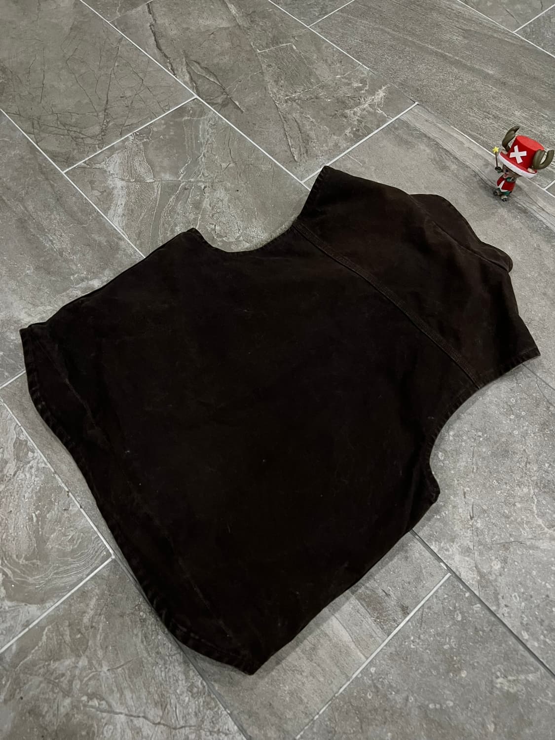 (L)칼하트 셰르파 넥 조끼베스트 V33 DKB 다크브라운 상품이미지8