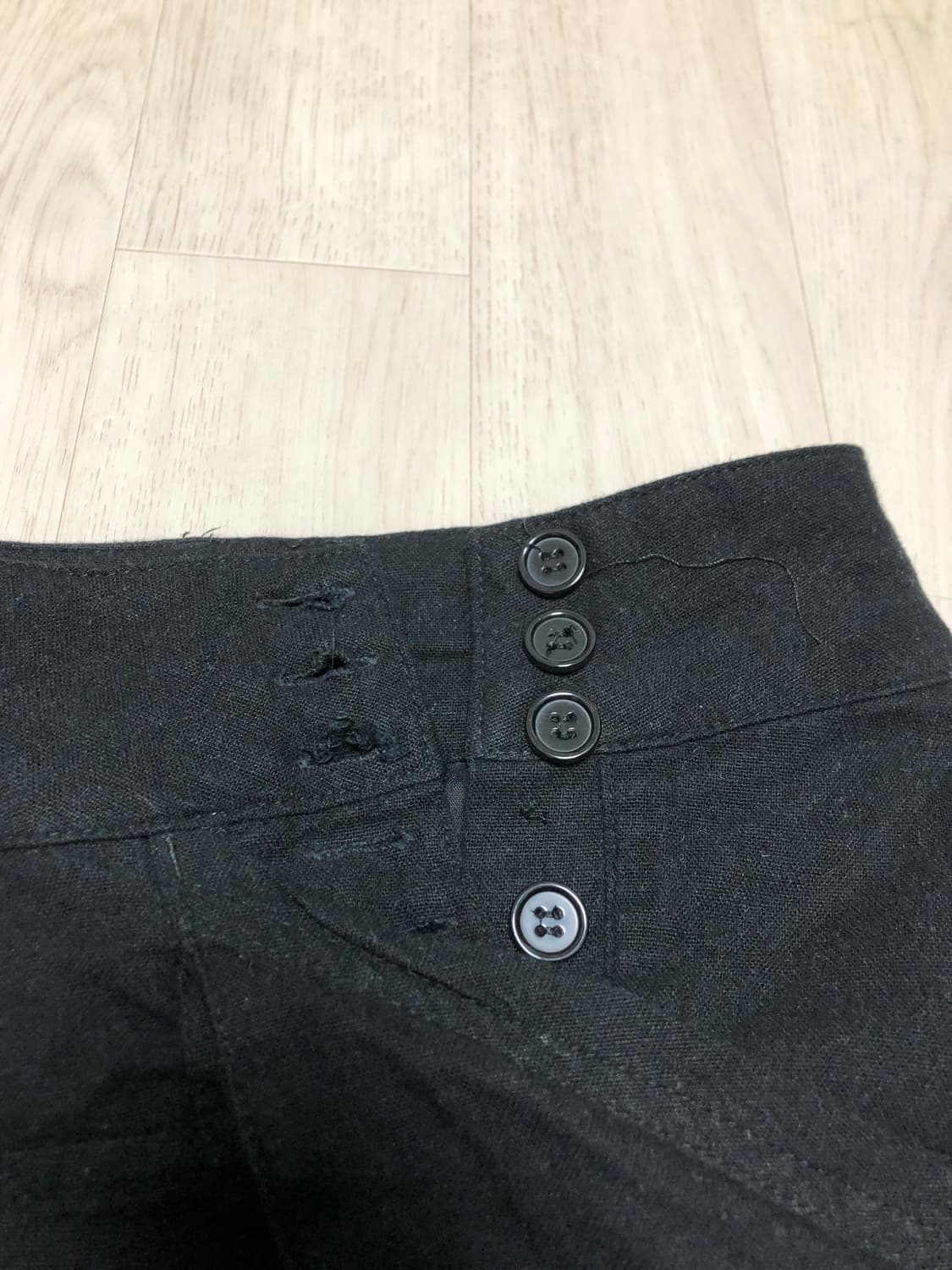 코이세이오 페어리 스트링 스커트 블랙 1사이즈 상품이미지4