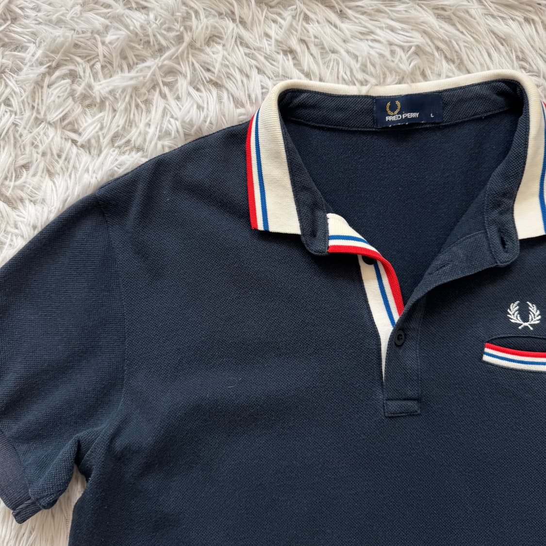 FRED PERRY 일본빈티지 카라티 프레드페리 빈티지카라티 반팔 상품이미지1