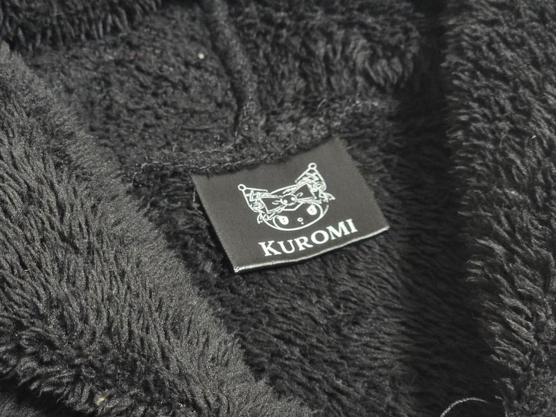 산리오 쿠로미 극세사 후드티 정품 쿠로미귀 상품이미지2