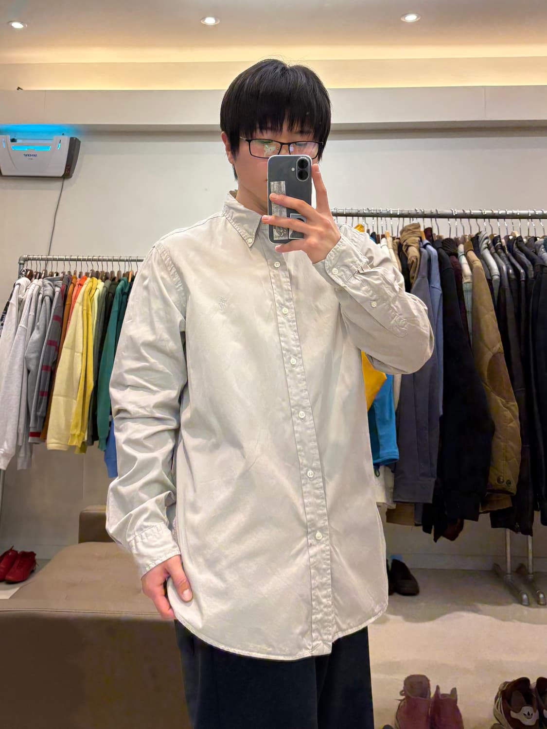 폴로 랄프로렌 가먼트 다이 트윌 셔츠 상품이미지8