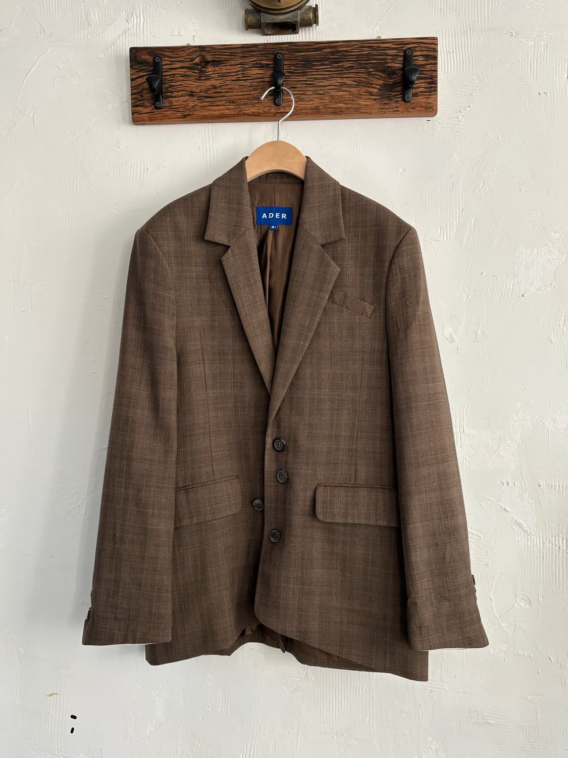 Ader 아더에러 20SS 체크 블레이저 상품이미지1
