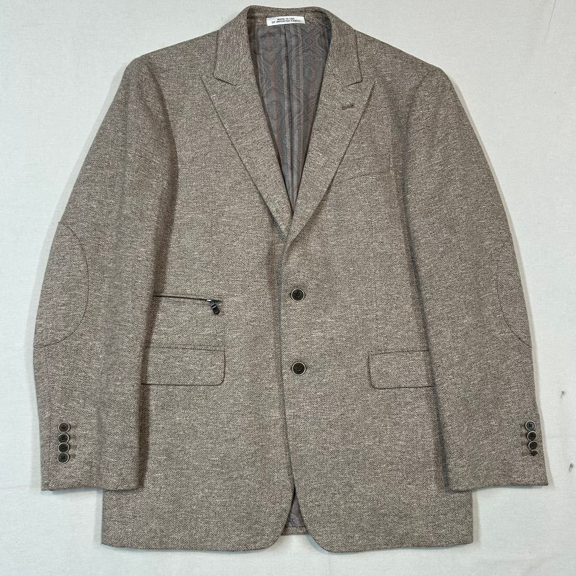 XL) 조셉 아부드 헤링본 블레이저 자켓 상품이미지2