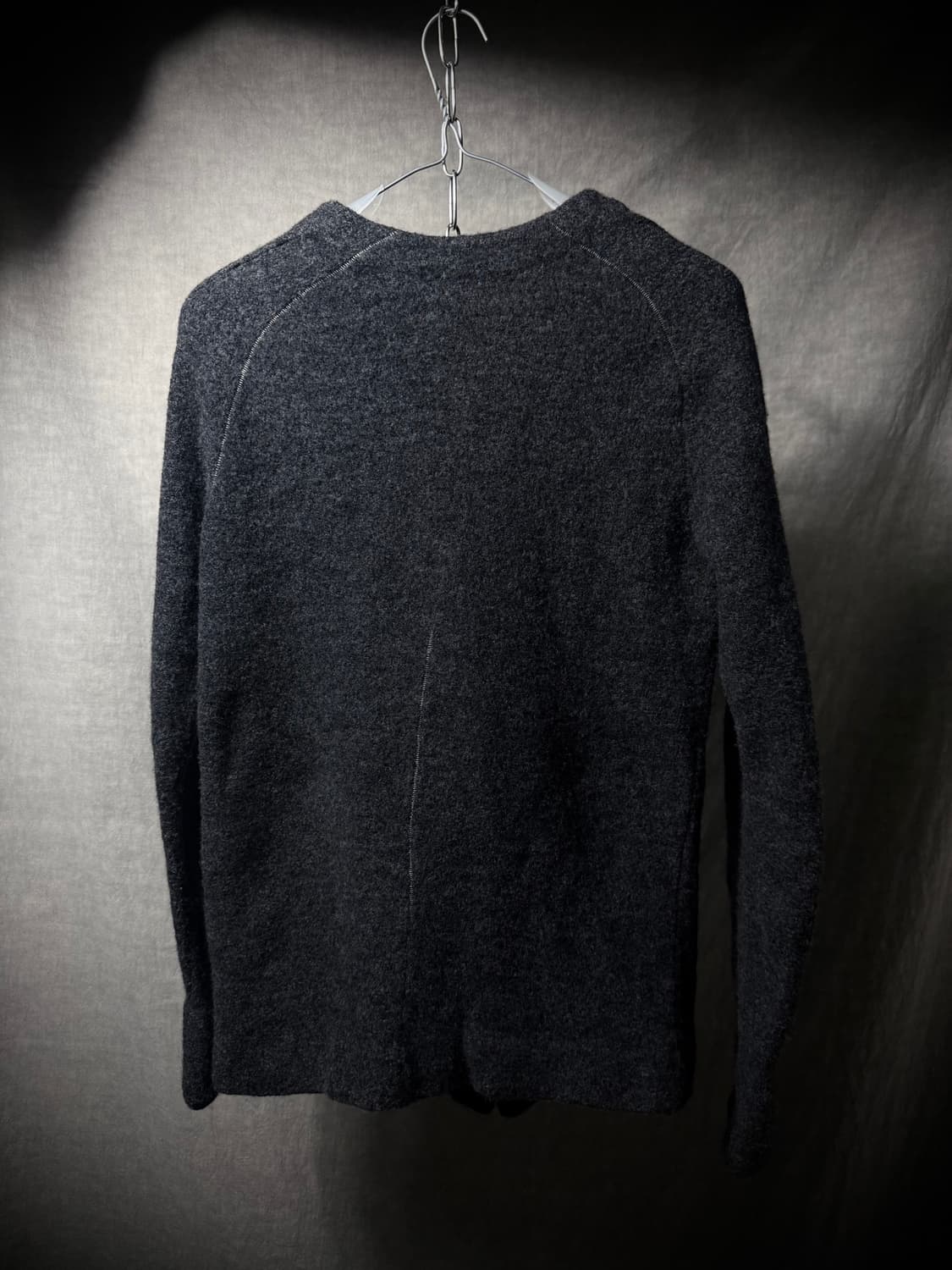 KLASICA Reversed Seam Wool Cardigan 상품이미지9