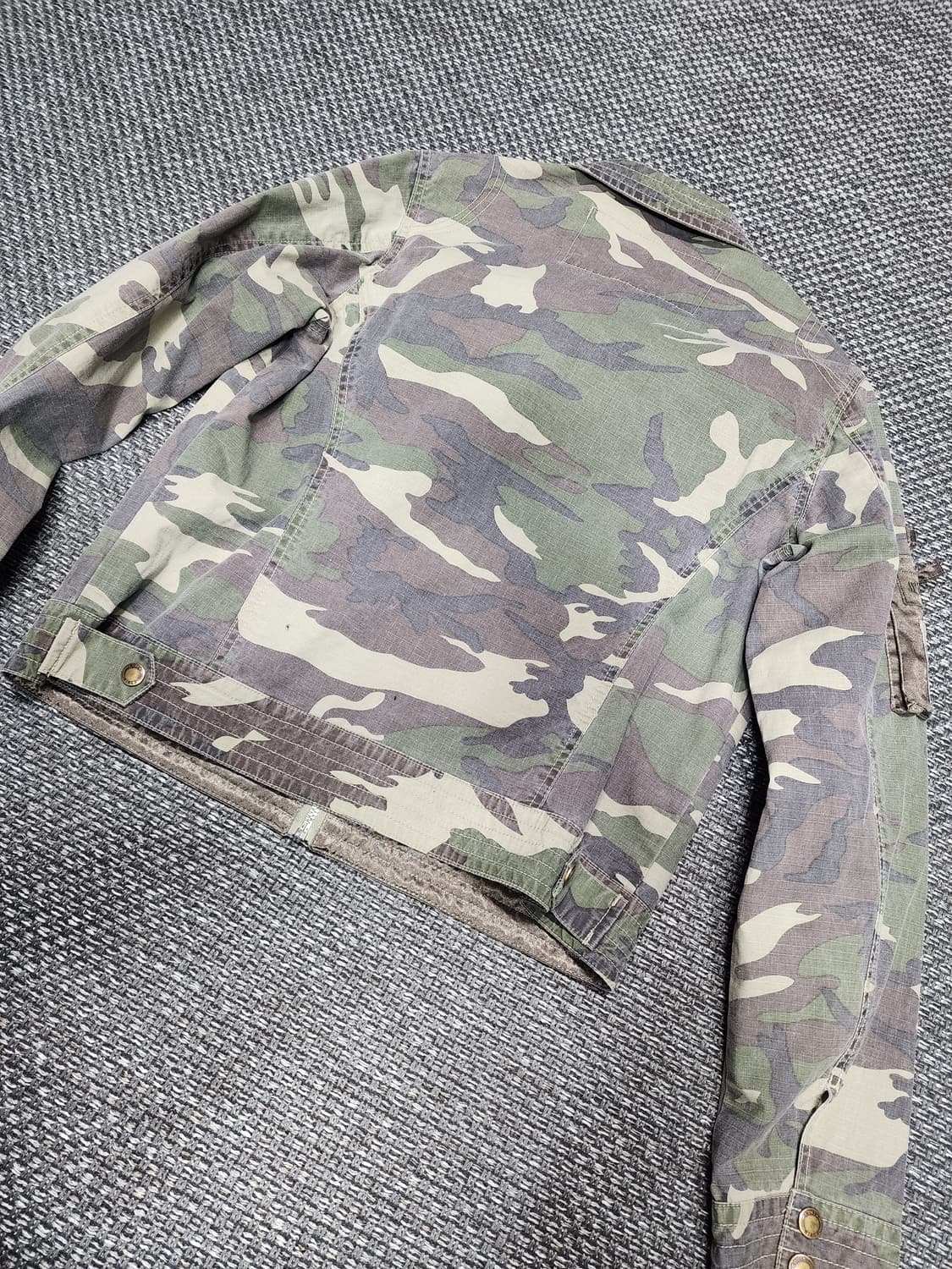 에드윈 카모 밀리터리 자켓 여성 95사이즈 상품이미지8