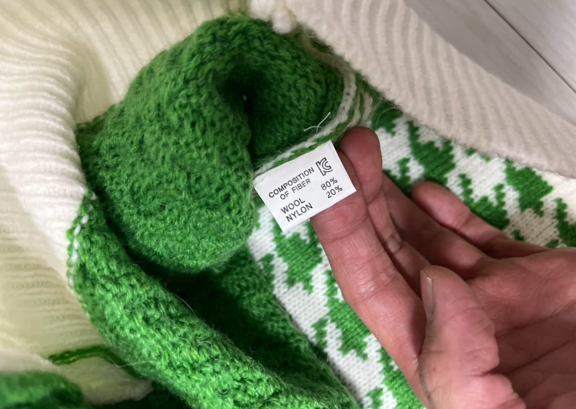 유재석 그린 조끼 [멀티 패치 캐이블 베스트 그린] 상품이미지9