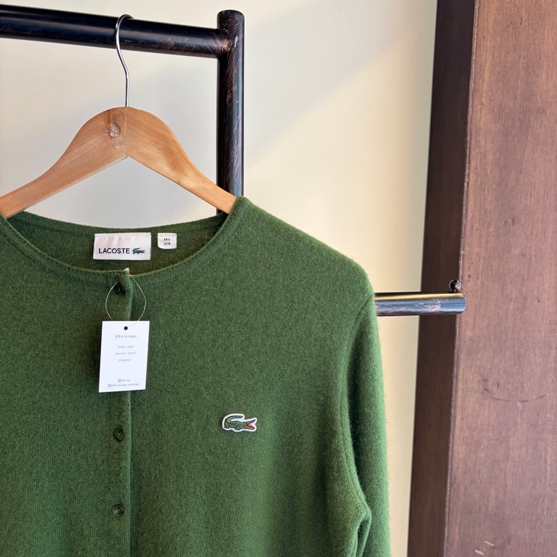 15524 - 라코스테 그린 울 가디건  상품이미지3
