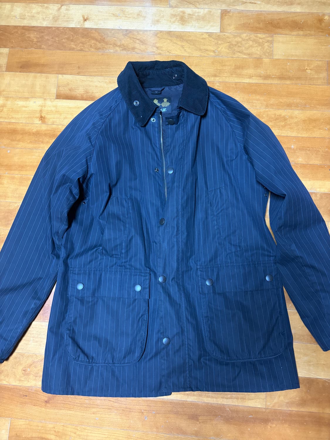 (42) Barbour bedale sl chalk stripe 상품이미지1