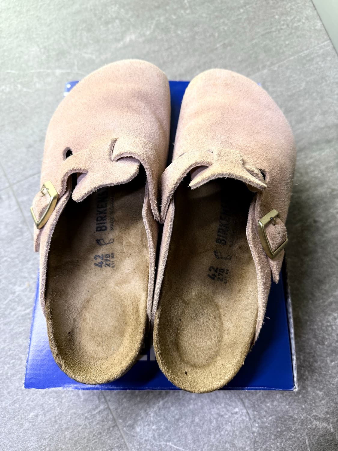 버켄스탁 보스턴 핑크 270 42 상품이미지3
