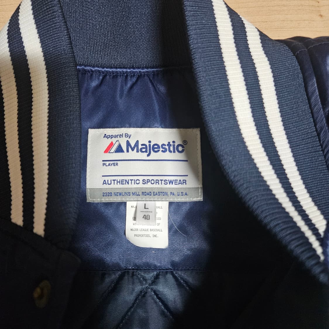 Wtaps x MAJESTIC 스타디움 벤치자켓 상품이미지7