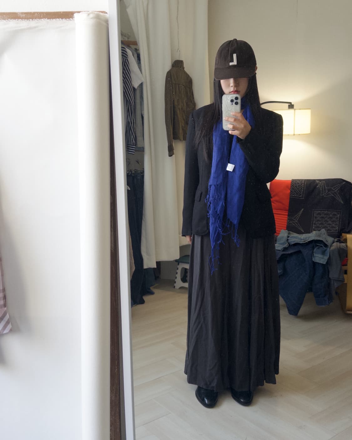 [studio CLIP] rayon blend skirt 상품이미지3