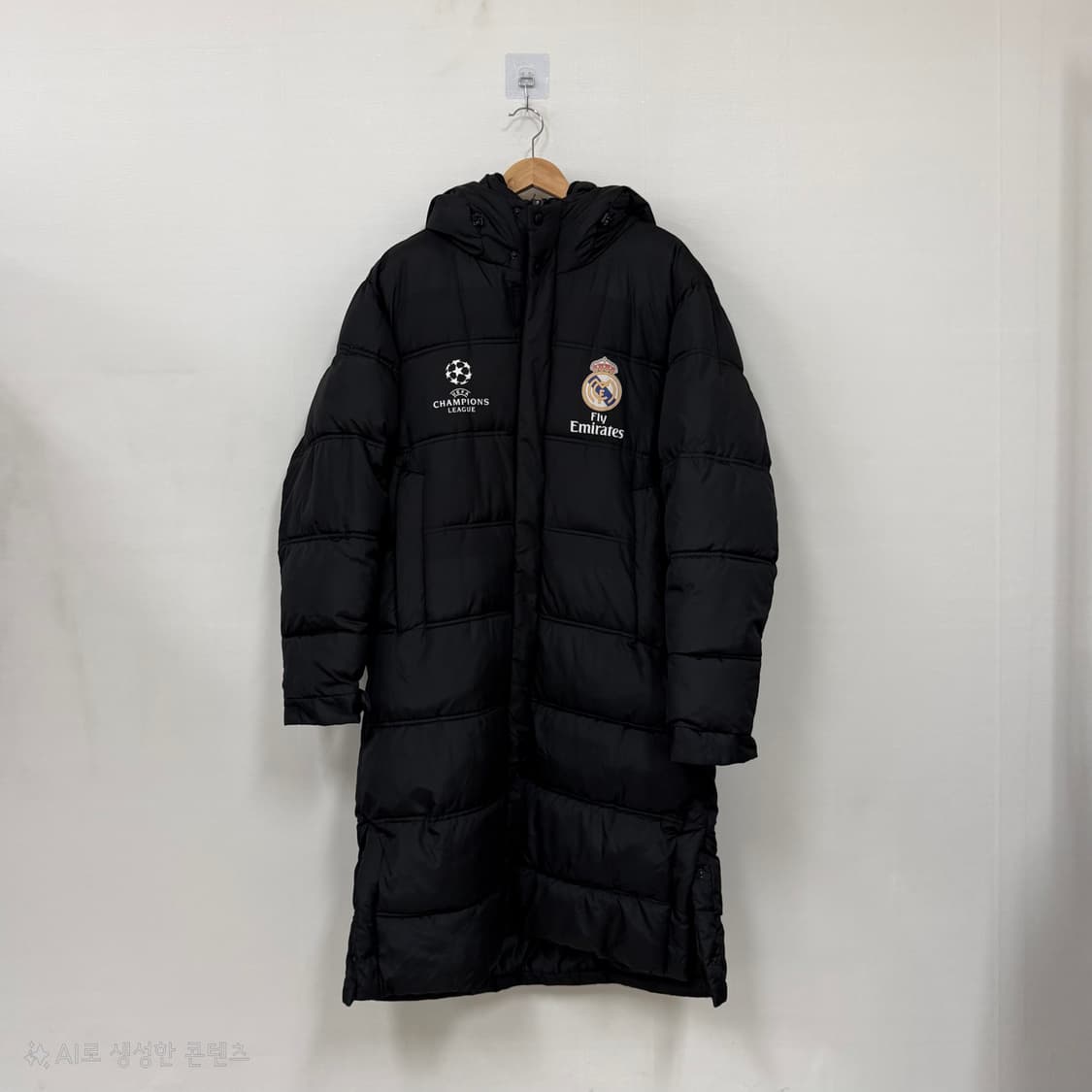 챔피언스리그 레알마드리드 롱패딩2XL 상품이미지1