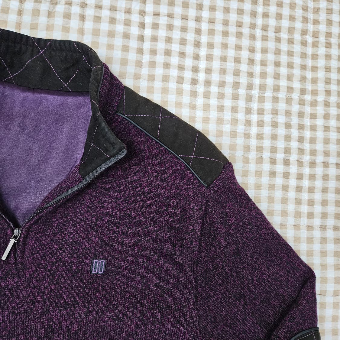 닥스 방풍 반집업 니트 스웨터 남자100 상품이미지3