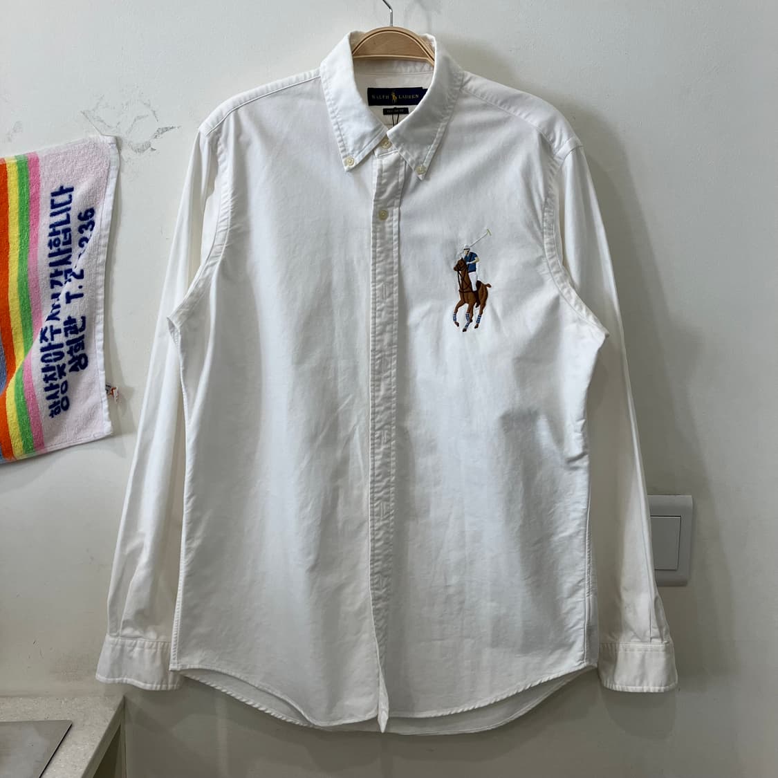 212 폴로 빅포니 셔츠 화이트 상품이미지2