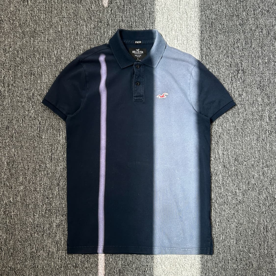 홀리스터 네이비 반팔 카라티 상품이미지1