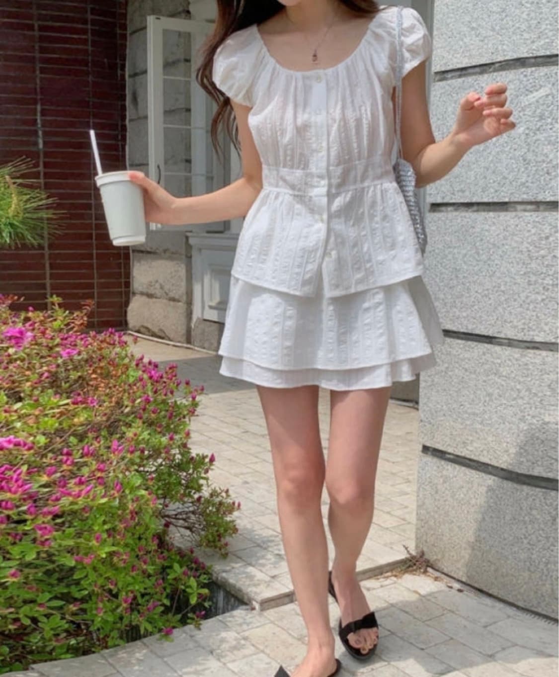 미엘miel 비기블라우스 새상품 상품이미지1