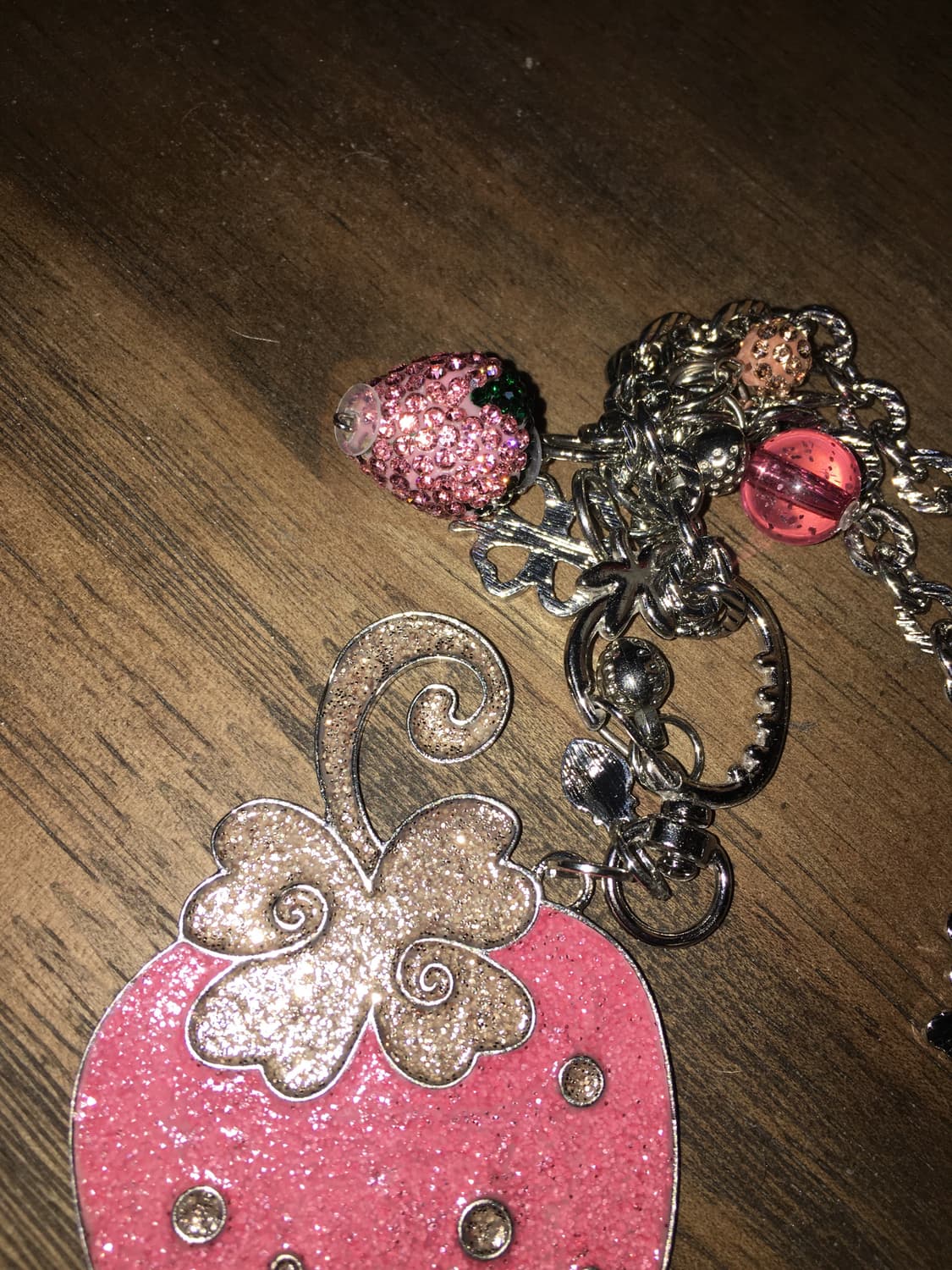 No.47 / 대난리귀여운 딸기 목걸이 상품이미지4