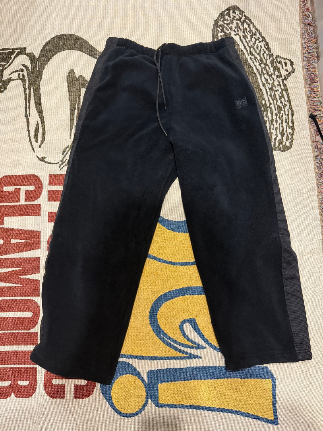 유니클로x니들스 팬츠 블랙 XXL 새상품 팝니다 상품이미지2