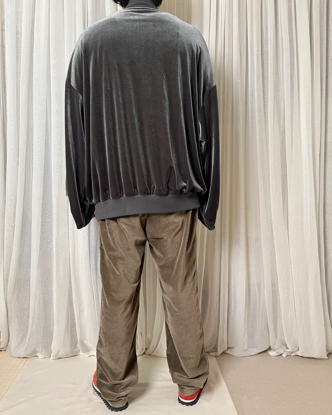 후미토 간류 24ss 기모노 트랙자켓 fumito ganryu 벨루어 상품이미지8