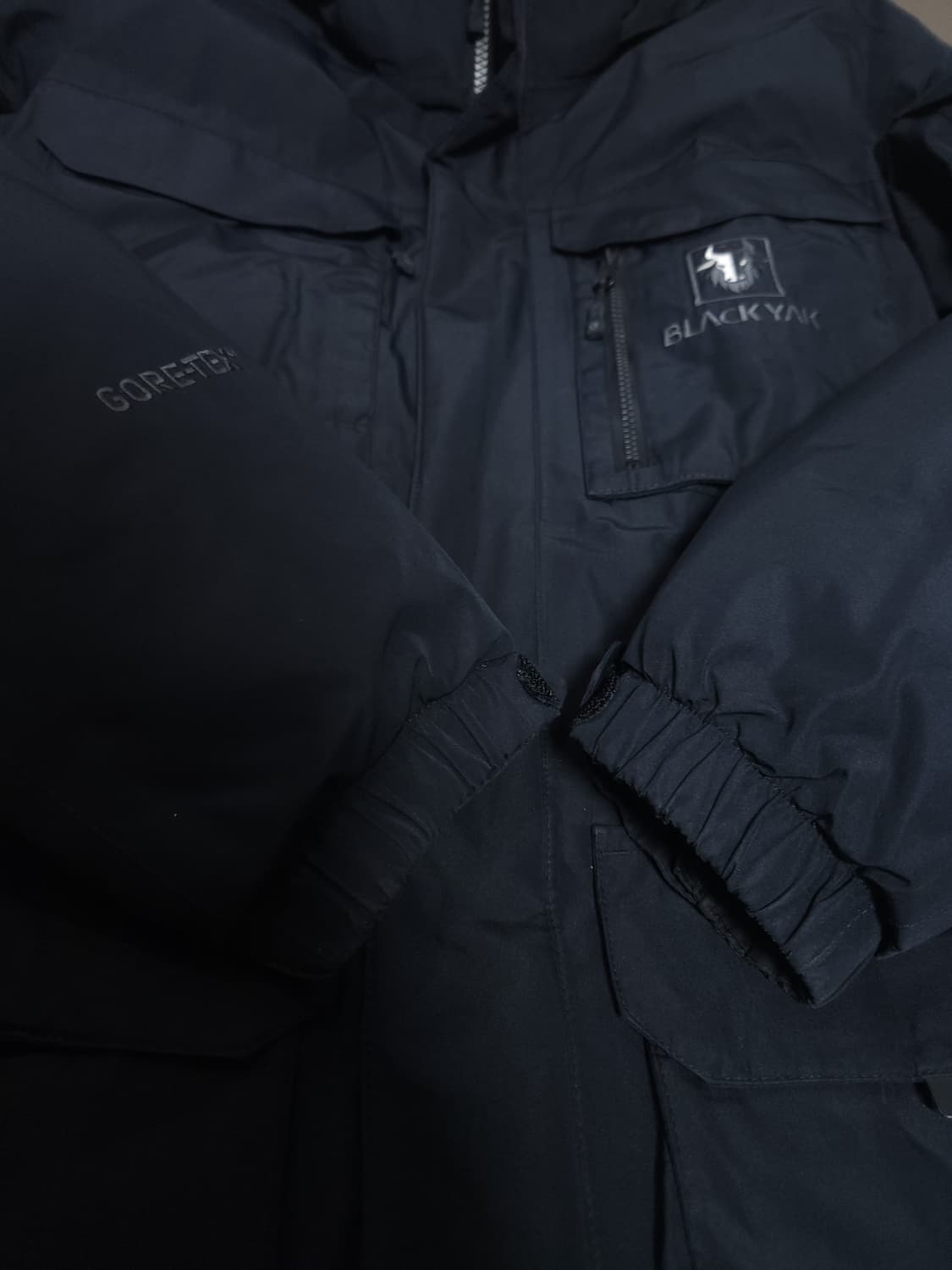 블랙야크 구스다운 고어텍스 패딩점퍼, L 상품이미지5