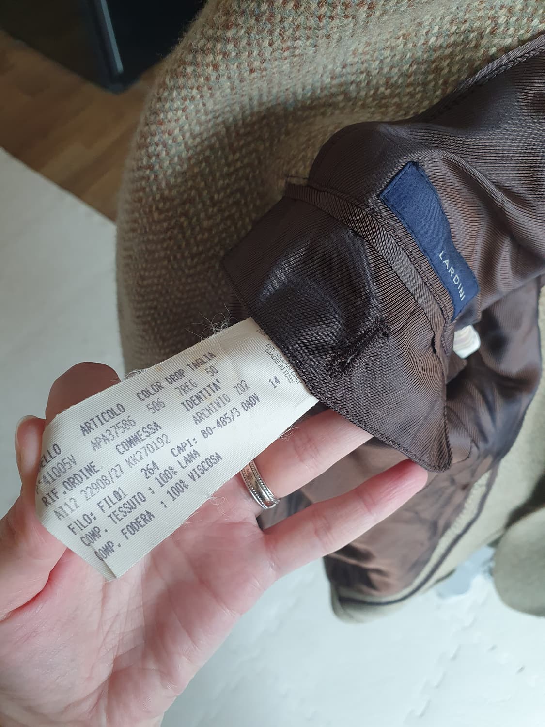 라르디니 자켓 50 상품이미지5