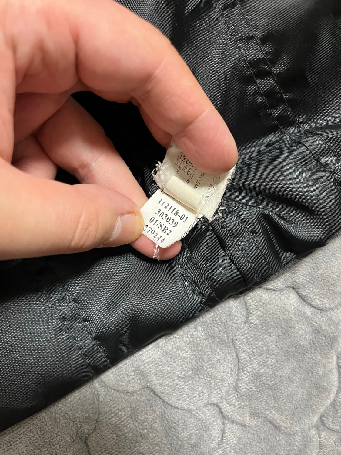 [GAP] old gap 올드갭 레더 카코트 블랙 xxs 상품이미지7