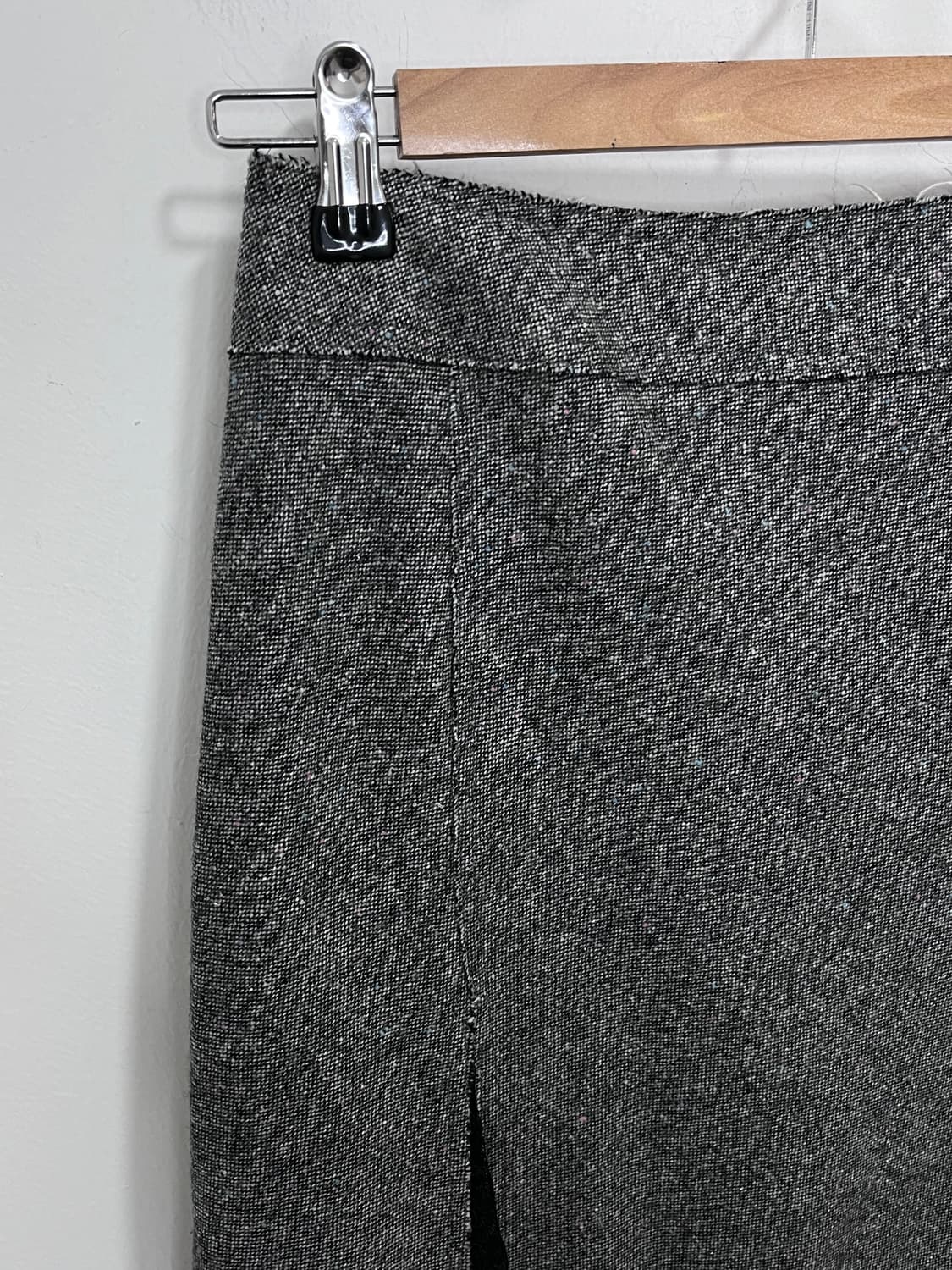 차콜 디테일 스커트  상품이미지3