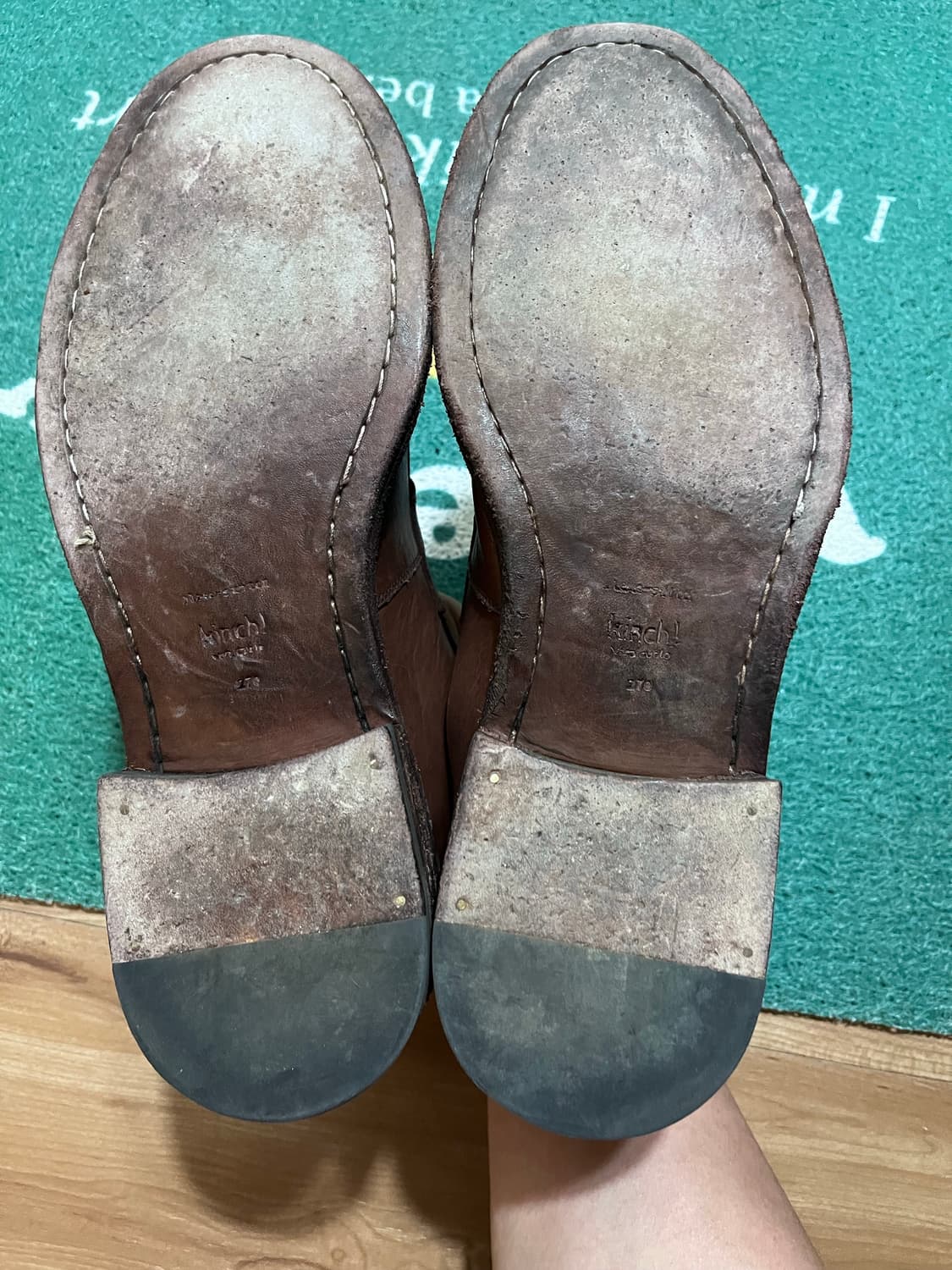 킨치 로퍼 브라운 270 상품이미지4