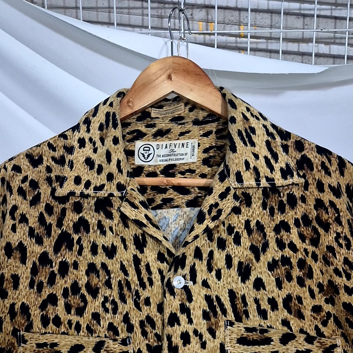 디아프바인 레오파드 셔츠  상품이미지2