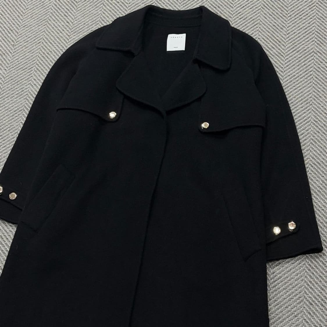 산드로 울블렌드 코트 v1895 상품이미지3